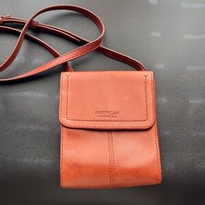 American Leather Crossbody Bag